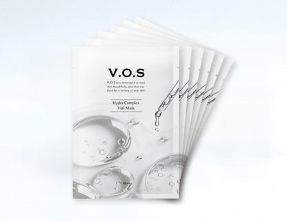 自己肯定感爆上がり！美容液1本分を閉じ込めた
エステ級集中保湿マスク｜V.O.S Hydra Complex Vial Mask（6枚入り）